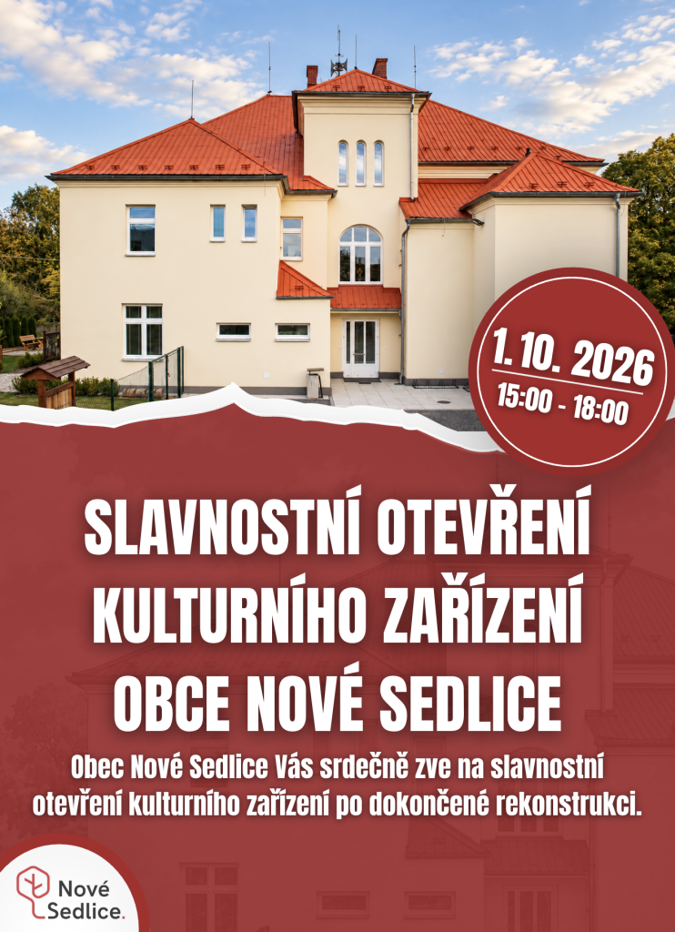 Slavnostní otevření kulturního zařízení obce