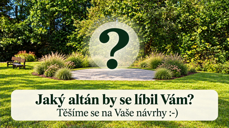 Jaký altán by se líbil Vám?