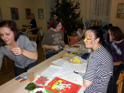 Novosedličtí skauti na adventním zastavení 2011