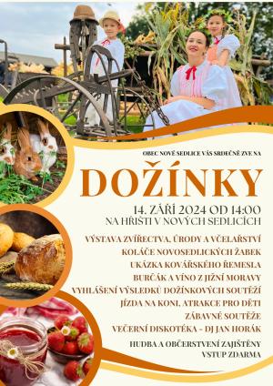 Dožínky - program 2024