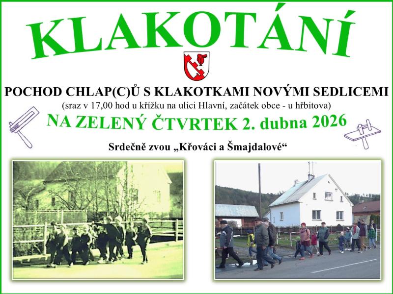 Pozvánka na klakotání