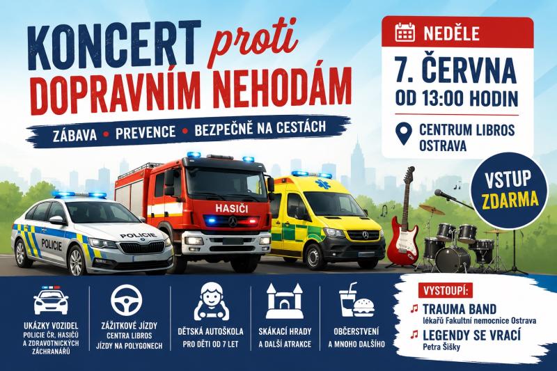 Koncert proti dopravním nehodám