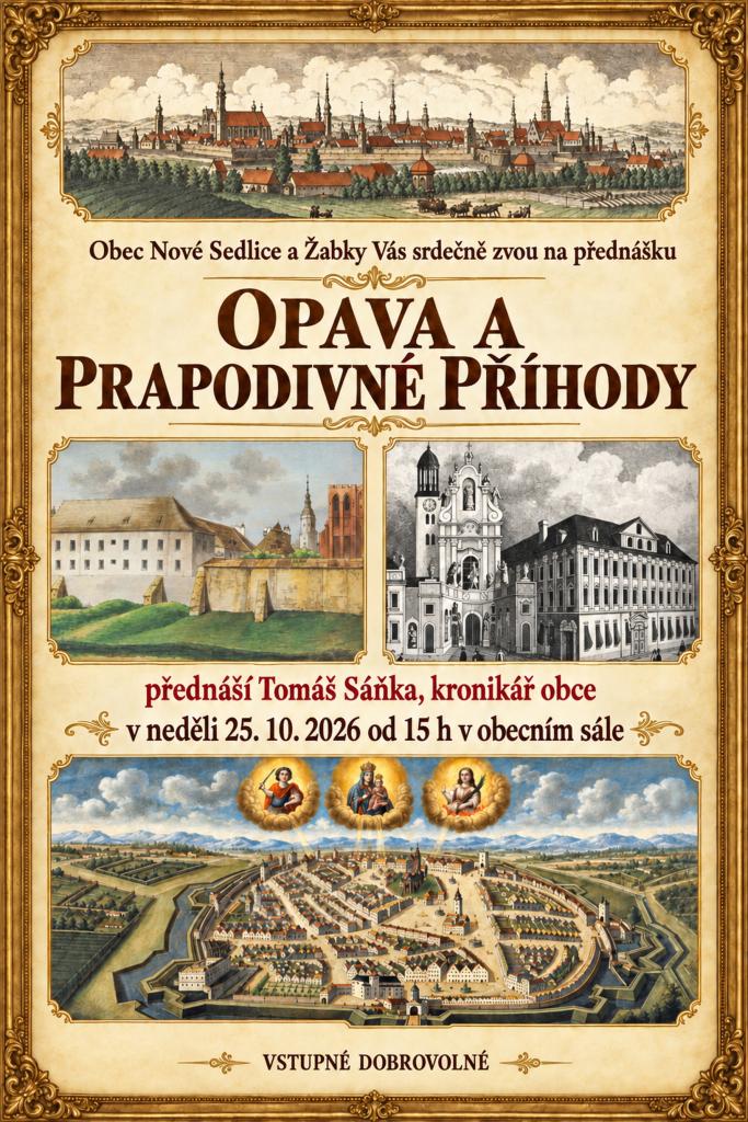Přednáška: Opava a prapodivné příhody